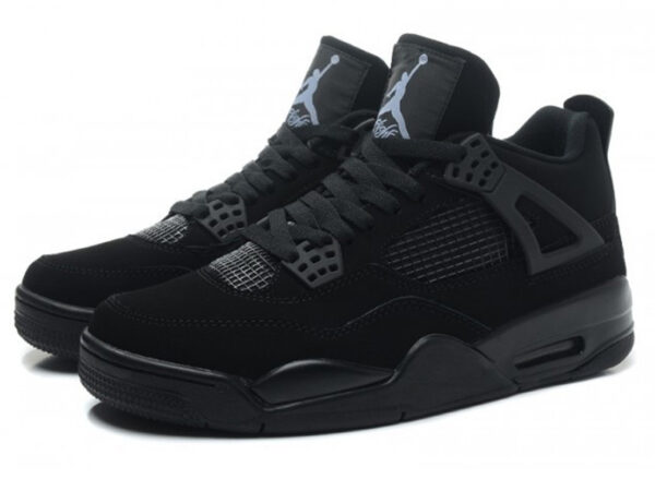 Nike Air Jordan 4 Retro черные (35-45)