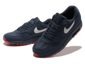 Кроссовки Nike Air Max 87 темно-синие мужские - общее фото