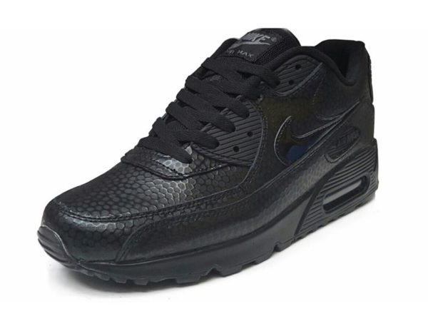 Nike Air Max 90 Premium черные (35-45)