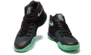 Nike Kyrie 2 Black Green черные с зеленым (40-45)