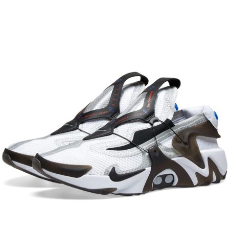 Nike Adapt Huarache белые с черным мужские (40-44)