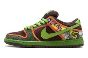 Nike SB Dunk Low De La Soul разноцветные кожа-замша мужские-женские (40-44)