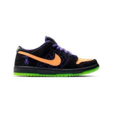 Nike SB Dunk Low Night of Mischief черные с оранжевым кожа-нубук мужские (40-44)